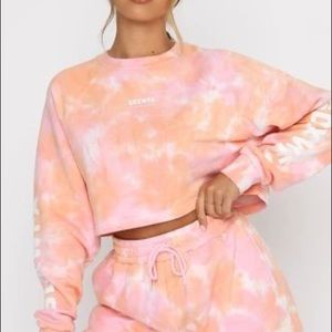 Sarah’s Day Cropped Tie Dye Sweater